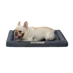 BALANCE Oxford Dog Bed 30in front view—waterproof crate pad for medium dogs; easy to wipe clean.