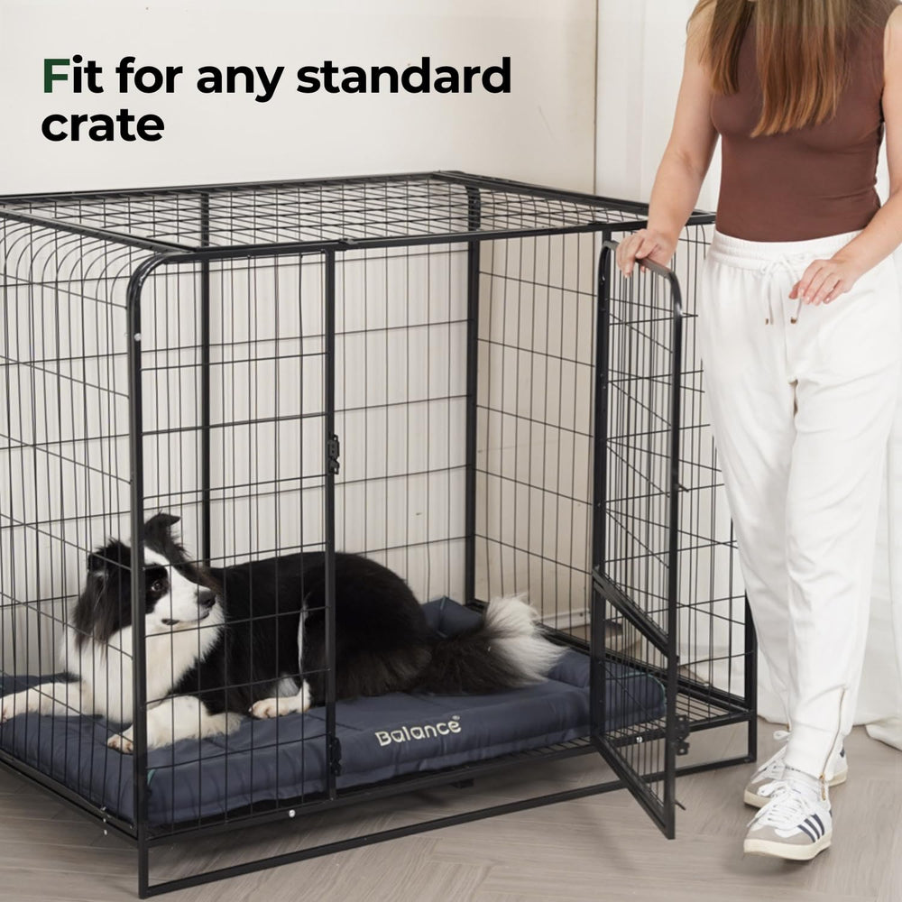 BALANCE Oxford Dog Bed 30in indoor-outdoor use—great for travel or home kennels.