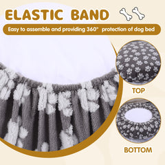 BALAPET elastic-band 360-degree fit ensures the cover stays in place.