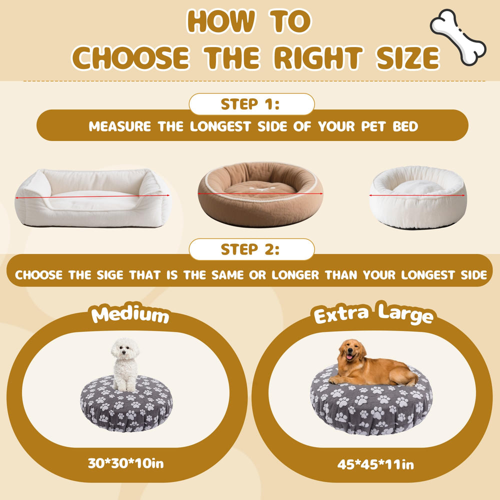BALAPET round bed cover highlights waterproof TPU coating for spill protection and easy cleanup.