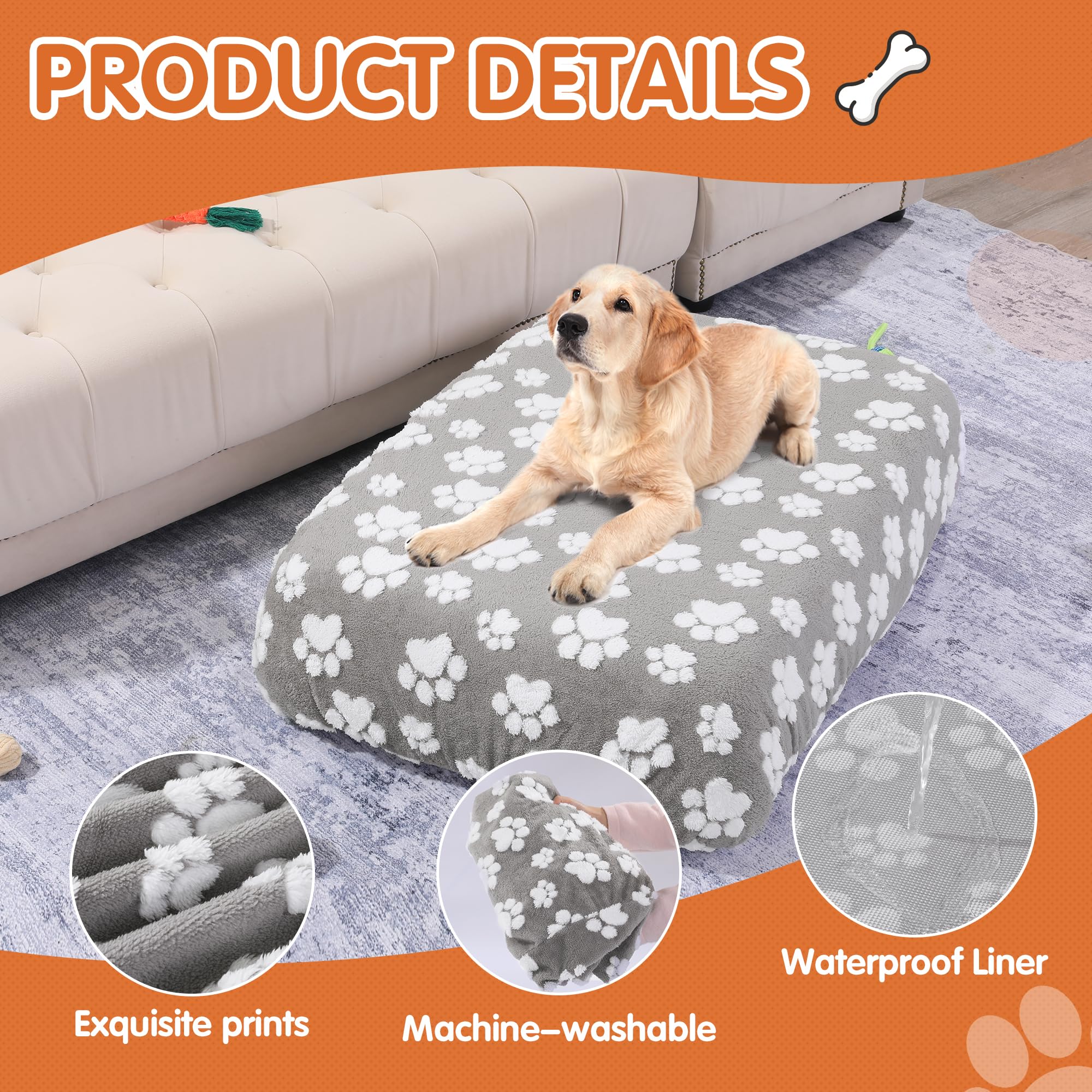 BALAPET 36x27x6 bed cover fits standard beds while keeping surfaces tidy.
