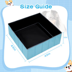 BALAPET Whelping Box corner-fasteners keep pen steady for easier care