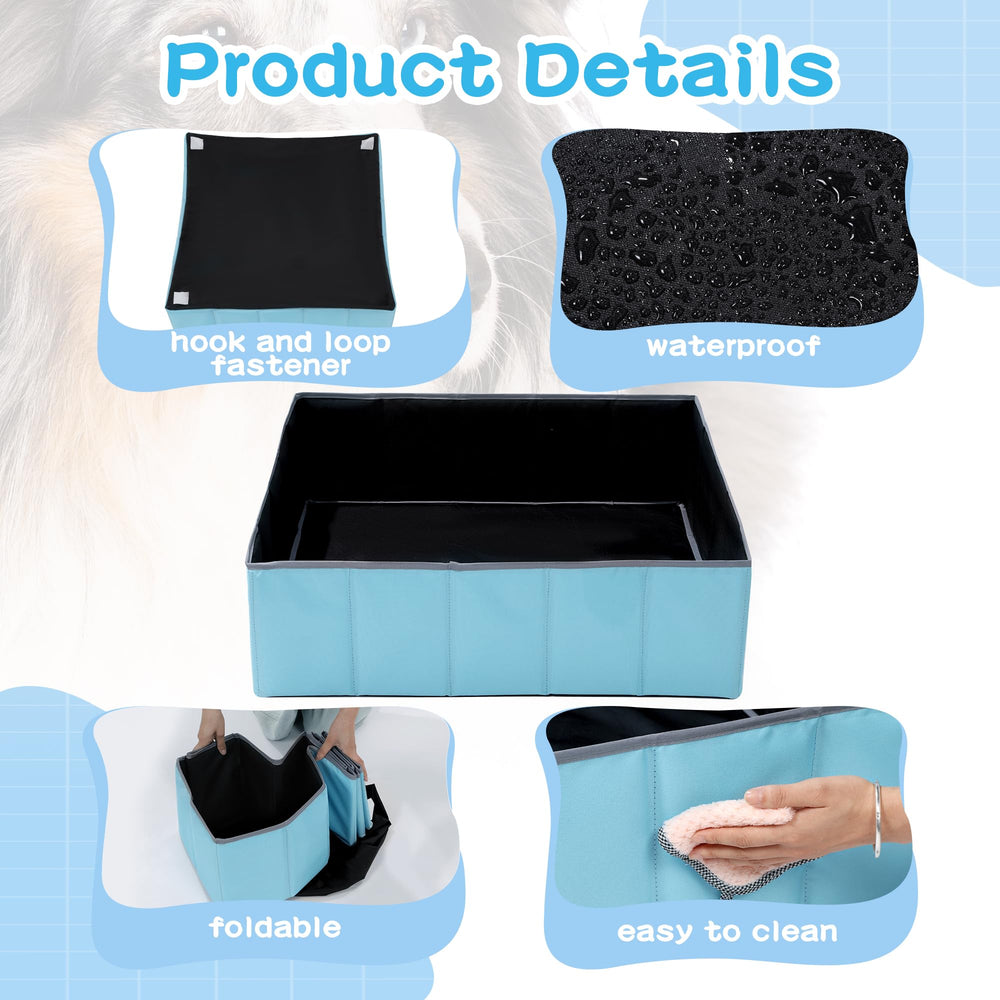 BALAPET Whelping Box easy-clean design enables quick cleanup after use