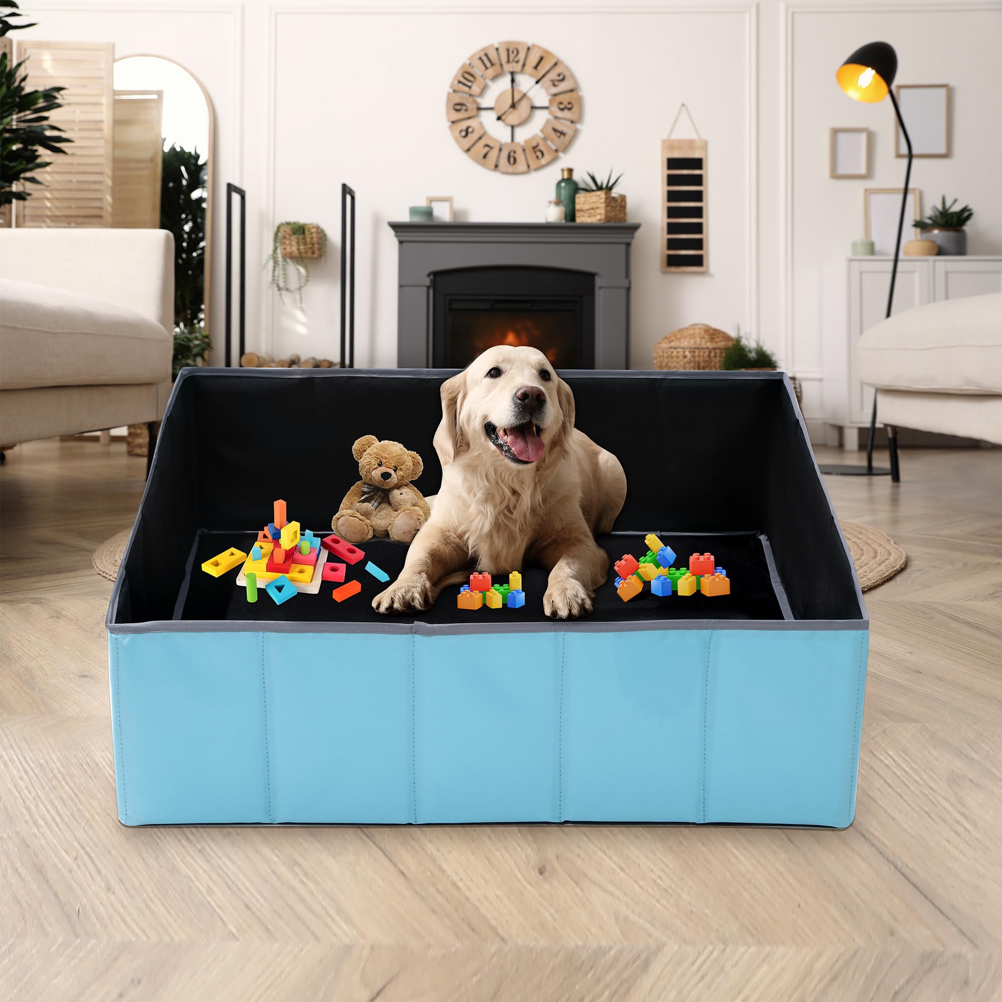 BALAPET Whelping Box doubles as puppy playpen for versatile spaces