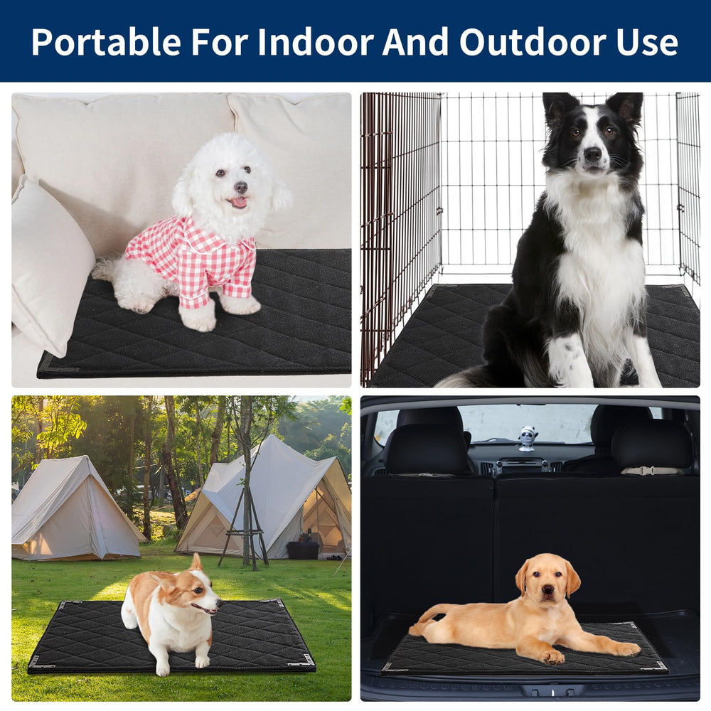 BALAPET XS bed fits most standard crates, slim 0.6 inch profile