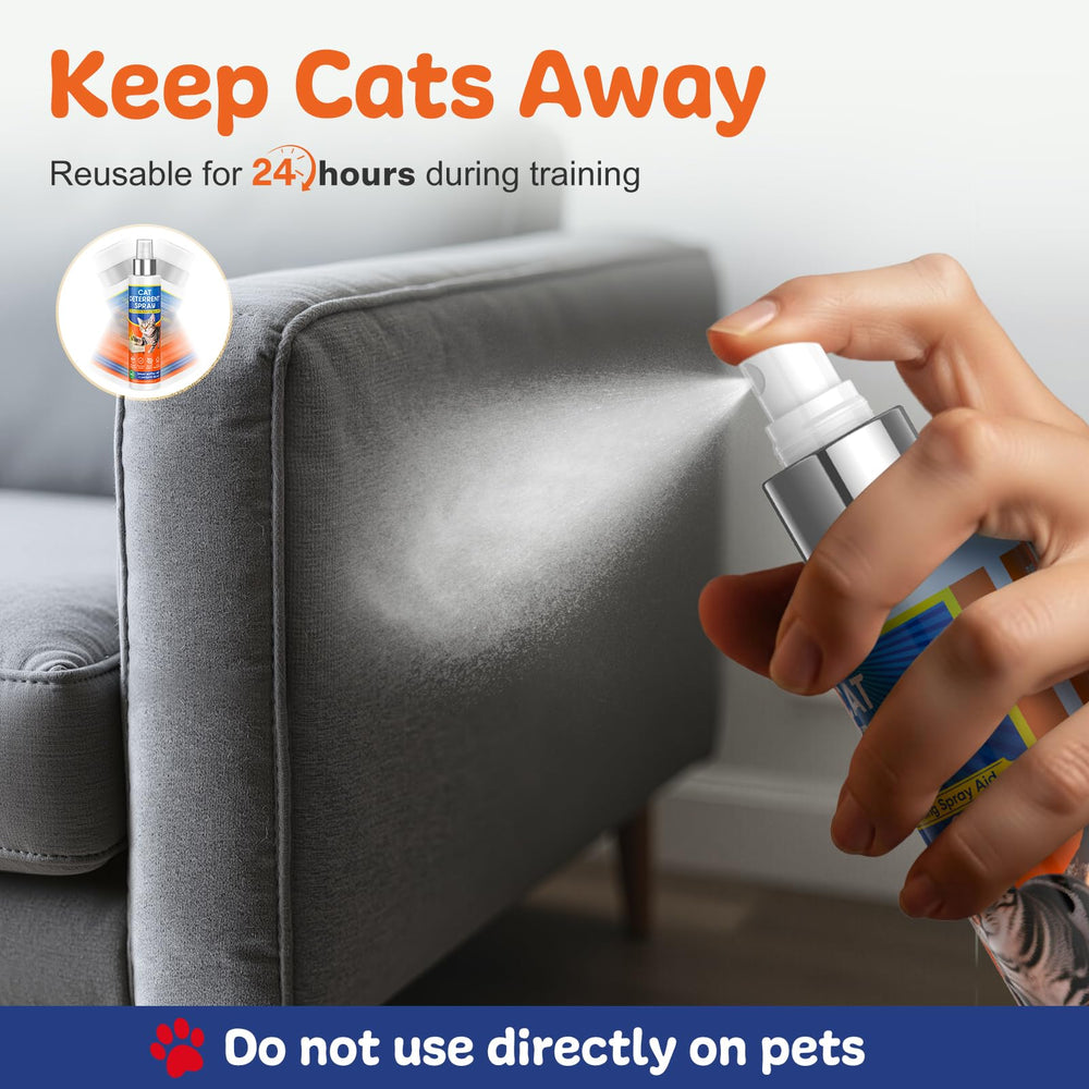 Ballsill deters cat marking on furniture with a safe approach.