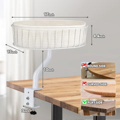 BALORAY Cat Desk Bed washable cotton nest offers cozy sleep space