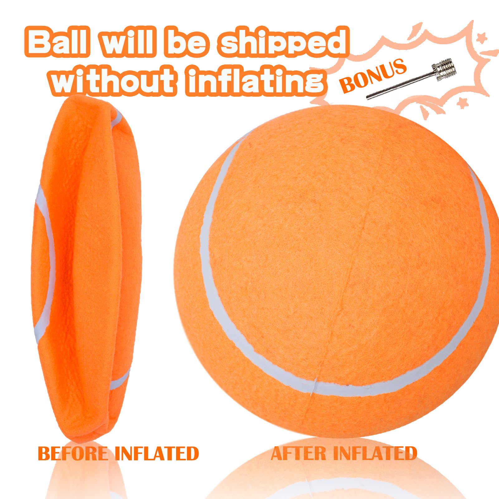 Banfeng giant dog ball in grass encourages active exercise.
