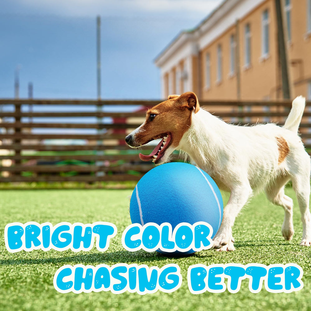 Banfeng Big Tennis Ball for Dogs material close-up of natural rubber and felt