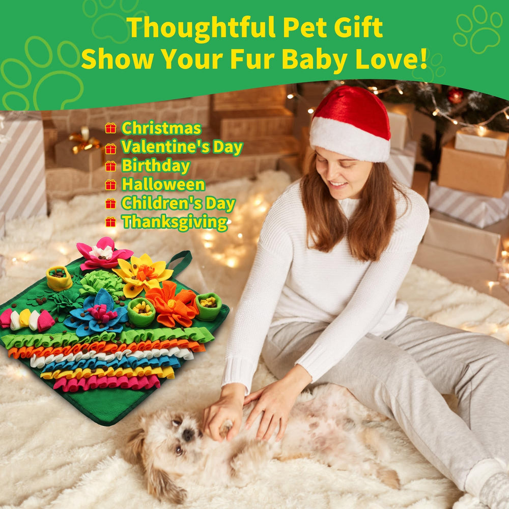 Banlangen Snuffle Mat easy cleaning and roll-up storage for tidy setups