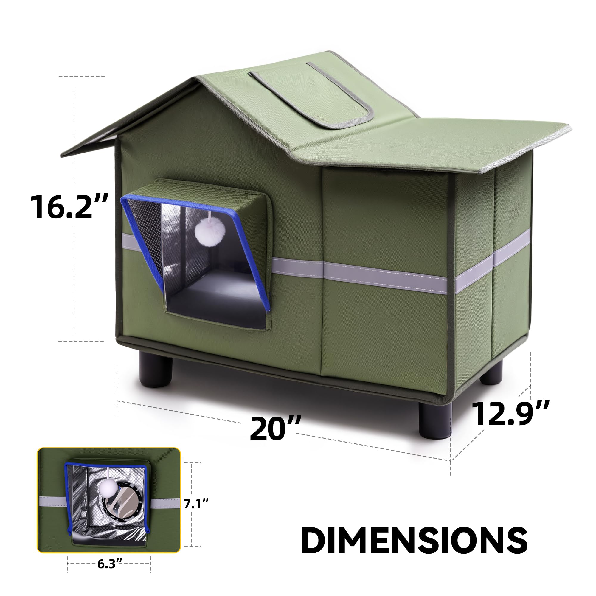 Banxye foldable and portable design for easy storage and transport.