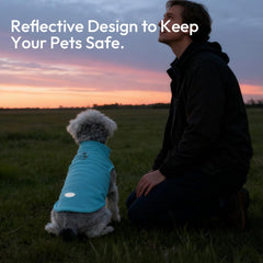 BAOBICUTE back reflective strip view emphasizes safety during low-light evening strolls