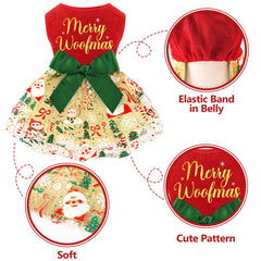 BAOBICUTE dog christmas bow tie decor boosts holiday charm.