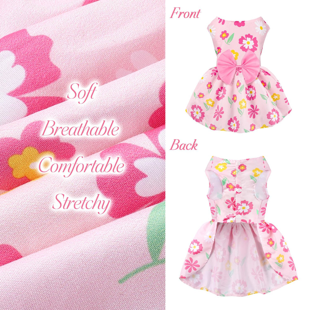 BAOBICUTE bowknot dress adds playful charm to every outing.