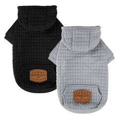 BAOBICUTE dog hoodie back view shows cozy warmth and fit