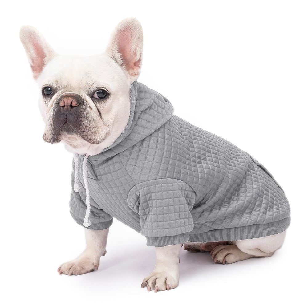 BAOBICUTE dog hoodie elastic cuffs and hem ensure secure fit during play
