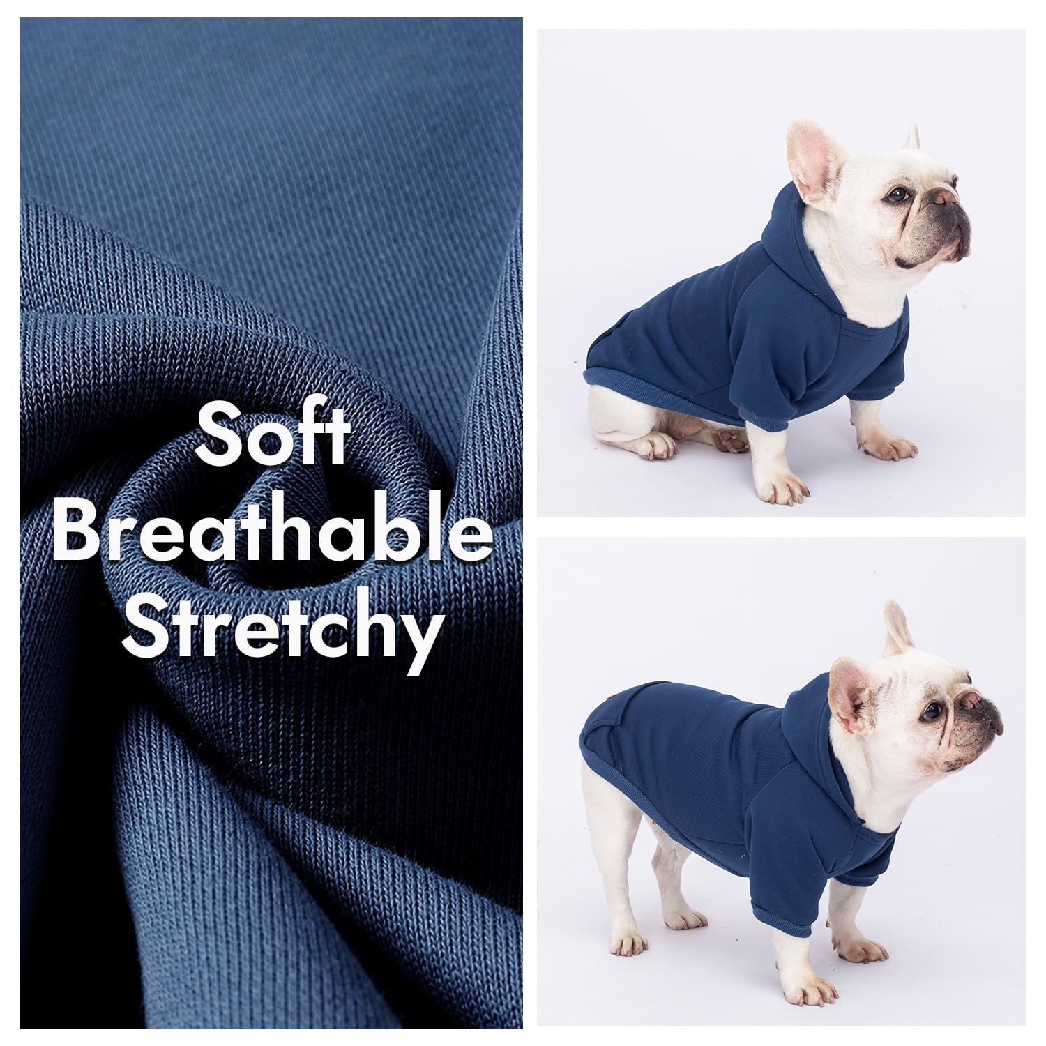 BAOBICUTE dog hoodie machine washable care for easy cleaning