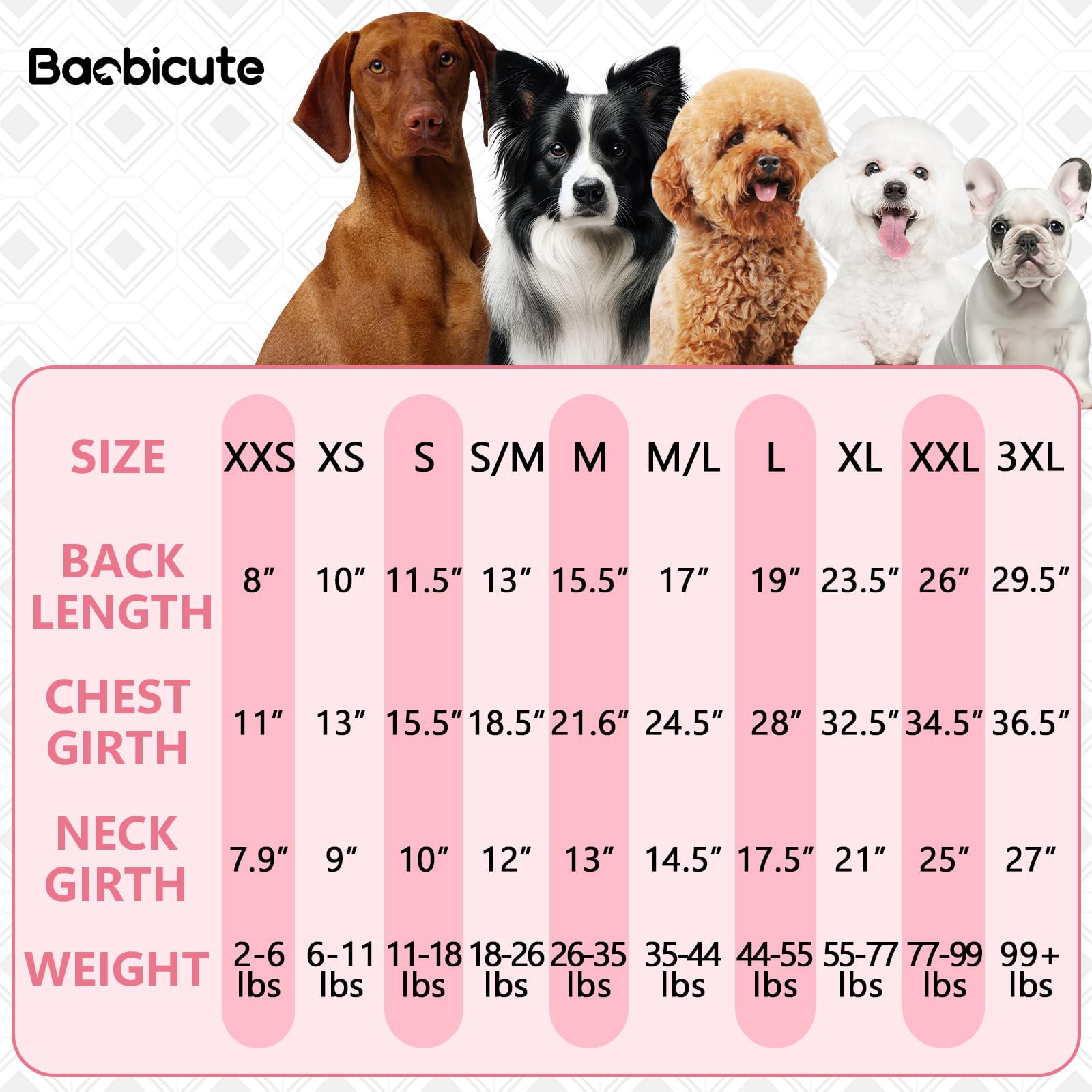 BAOBICUTE dog hoodie mini pocket detail for snacks or toys on adventures