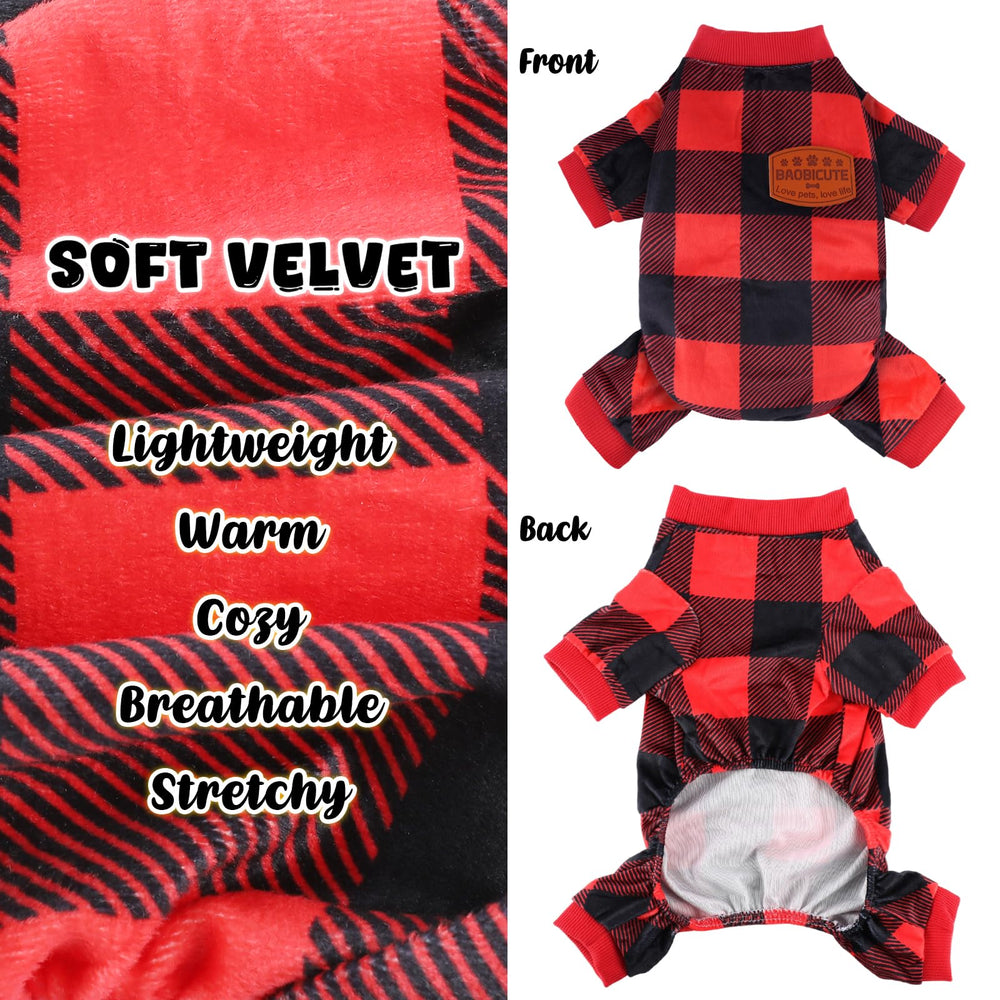 Baobicute dog pajamas during a daily walk, easy to wear