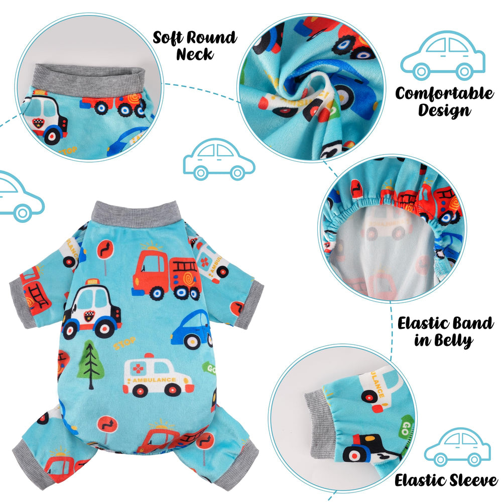 Baobicute dog pajamas pig pattern ideal for cozy lounging and nap time.