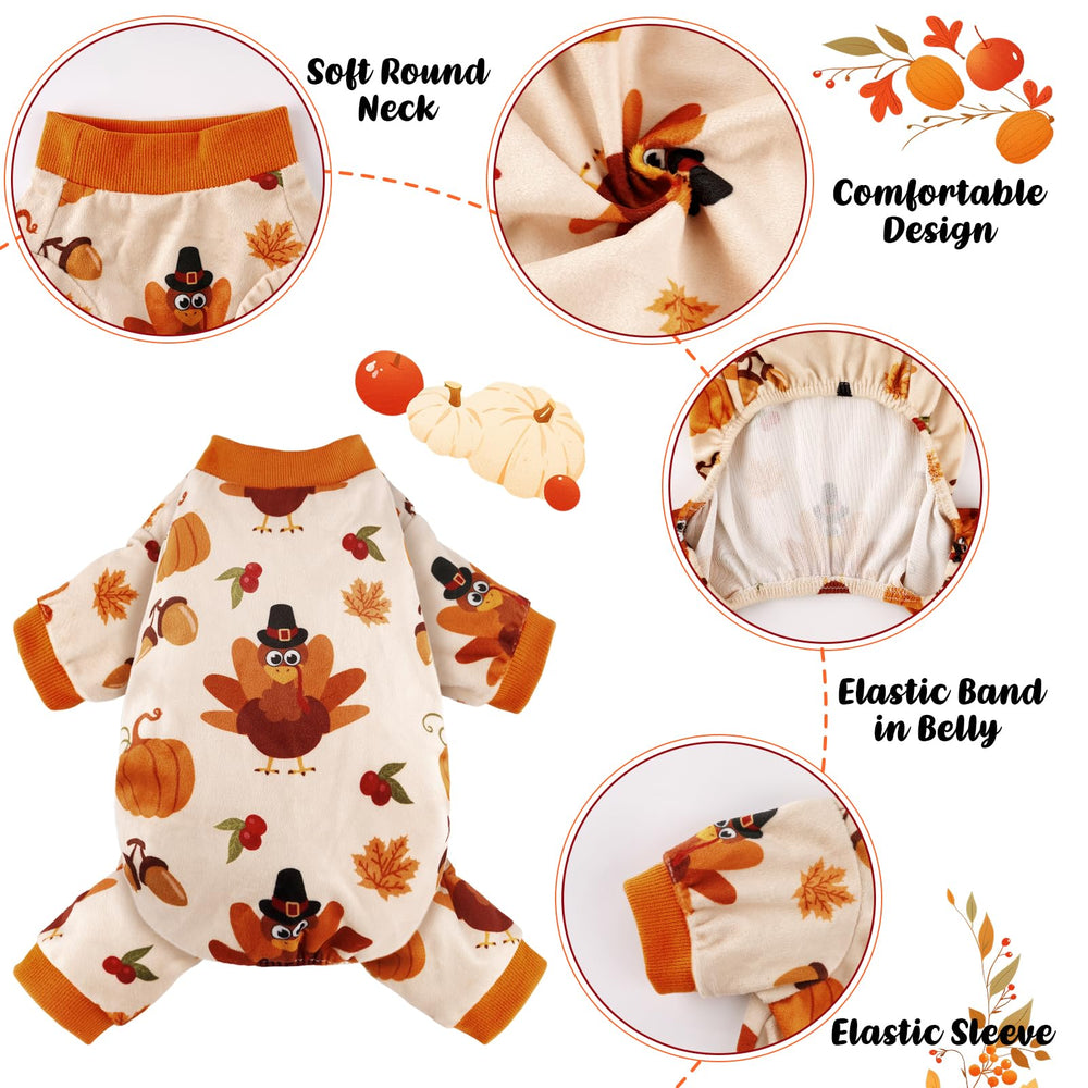 BAOBICUTE dog pajamas pattern strawberry highlights cute daily wear