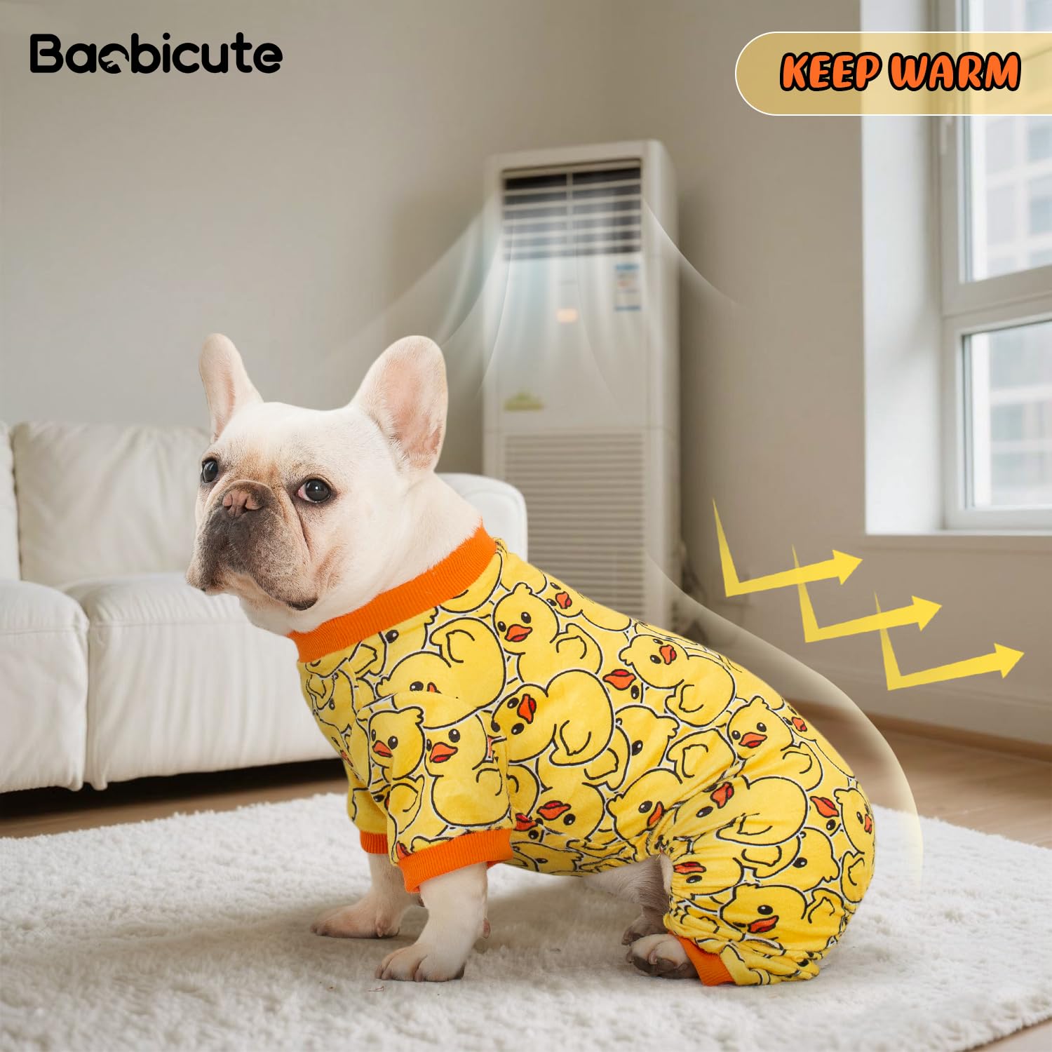 Baobicute dog pajamas Unicorn pattern adds playful style for daily lounging