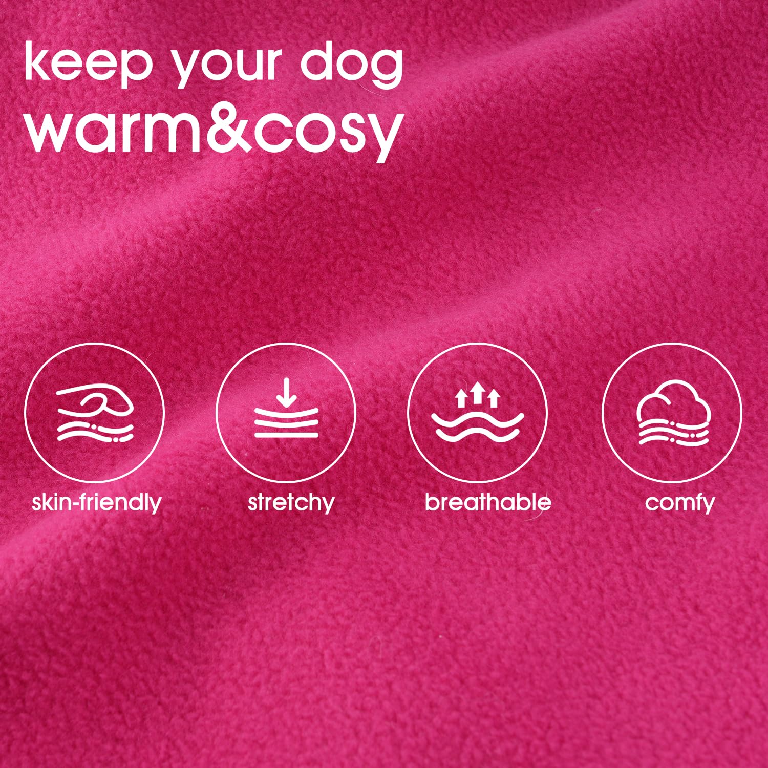 BAOBICUTE dog sweatershirt purple color-pack demonstrates versatile daily wear options
