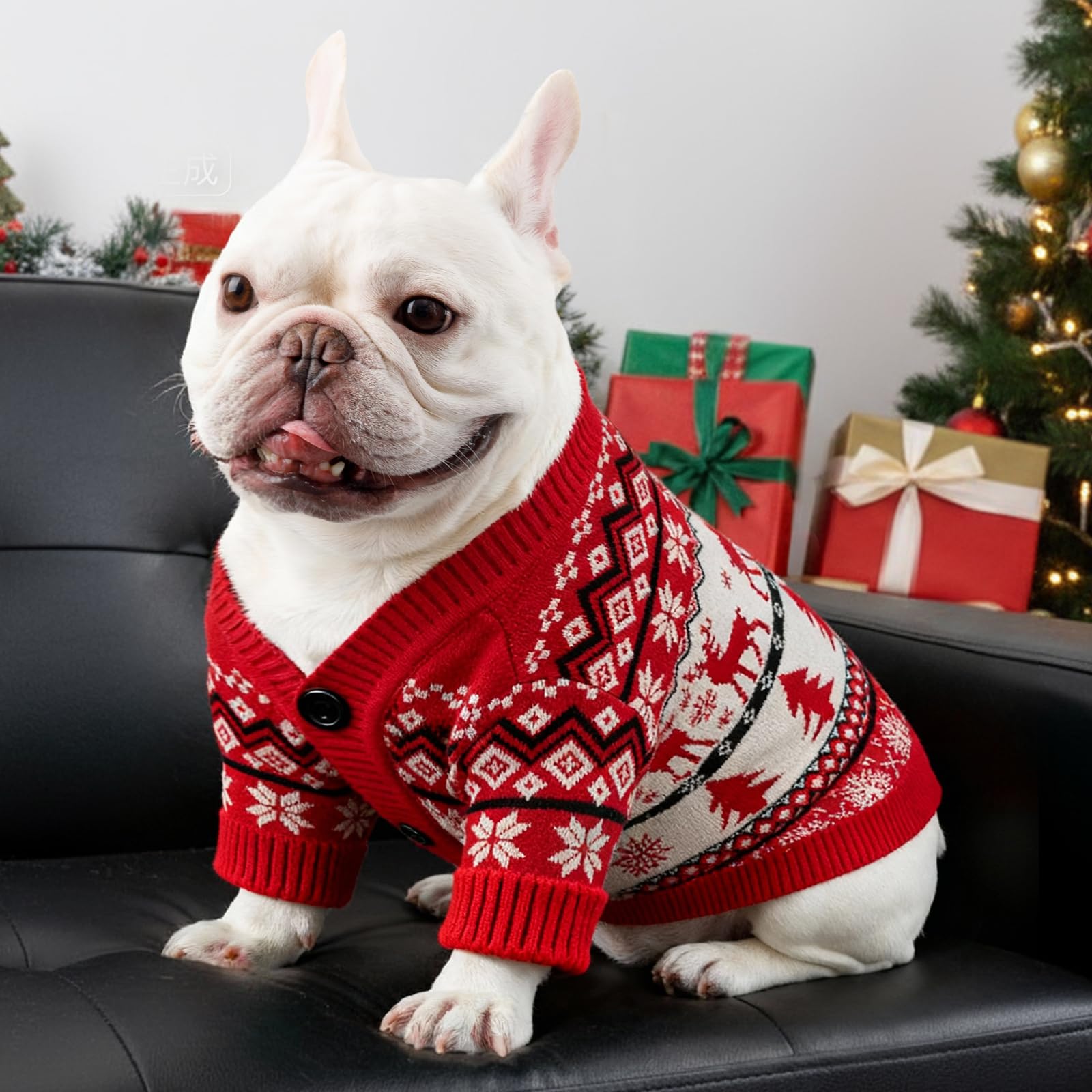BAOBICUTE easy on off dog sweater design for stress free dressing
