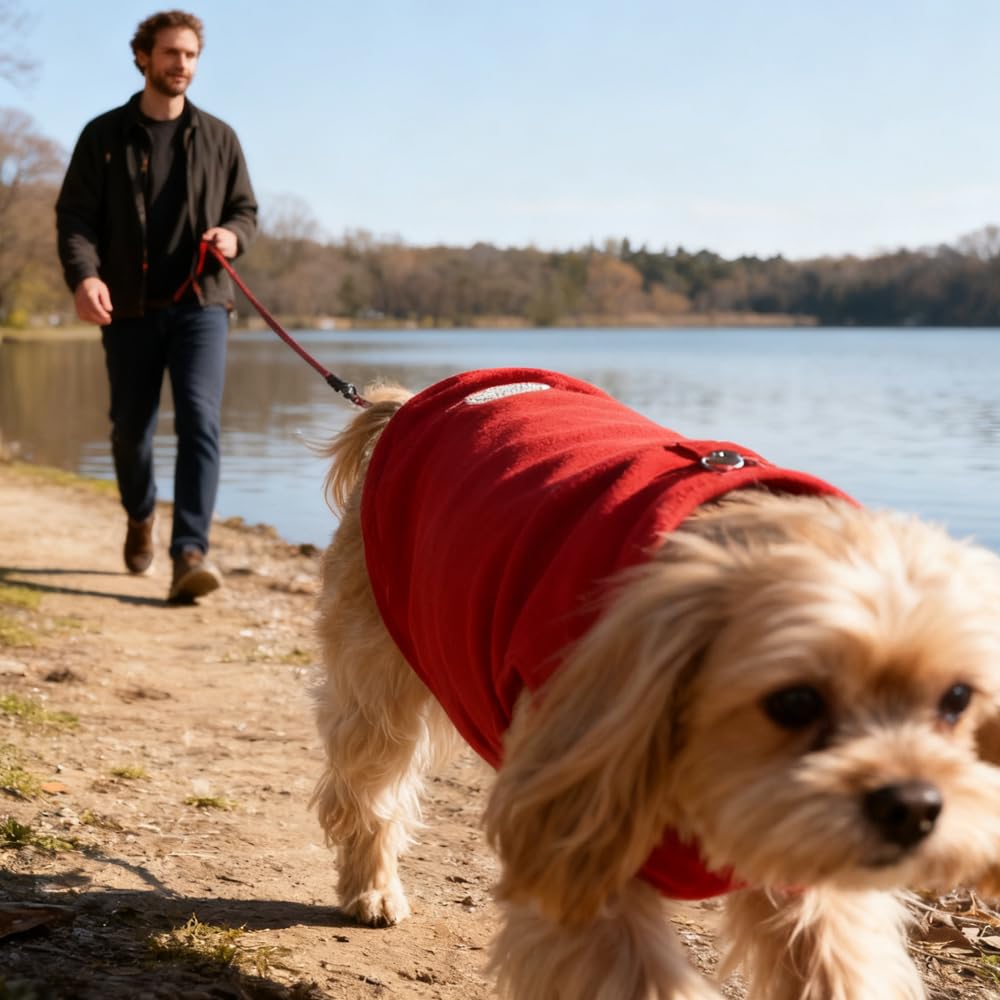 BAOBICUTE dog sweater available in four color options