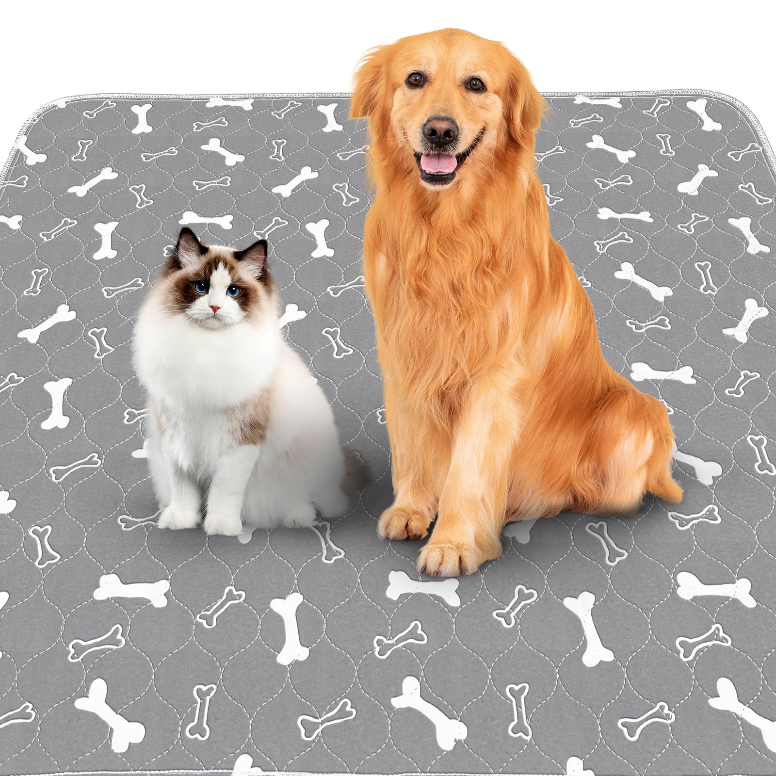Baodan 54x54 large pad ideal for big dogs and spacious setup