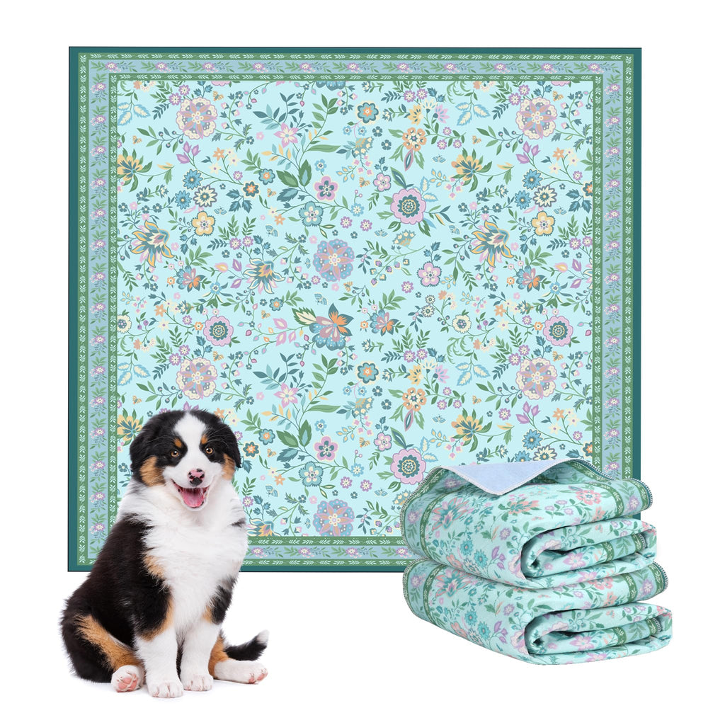 Baodan puppy pads 48x48 close-up showing high absorbency for dry floors.