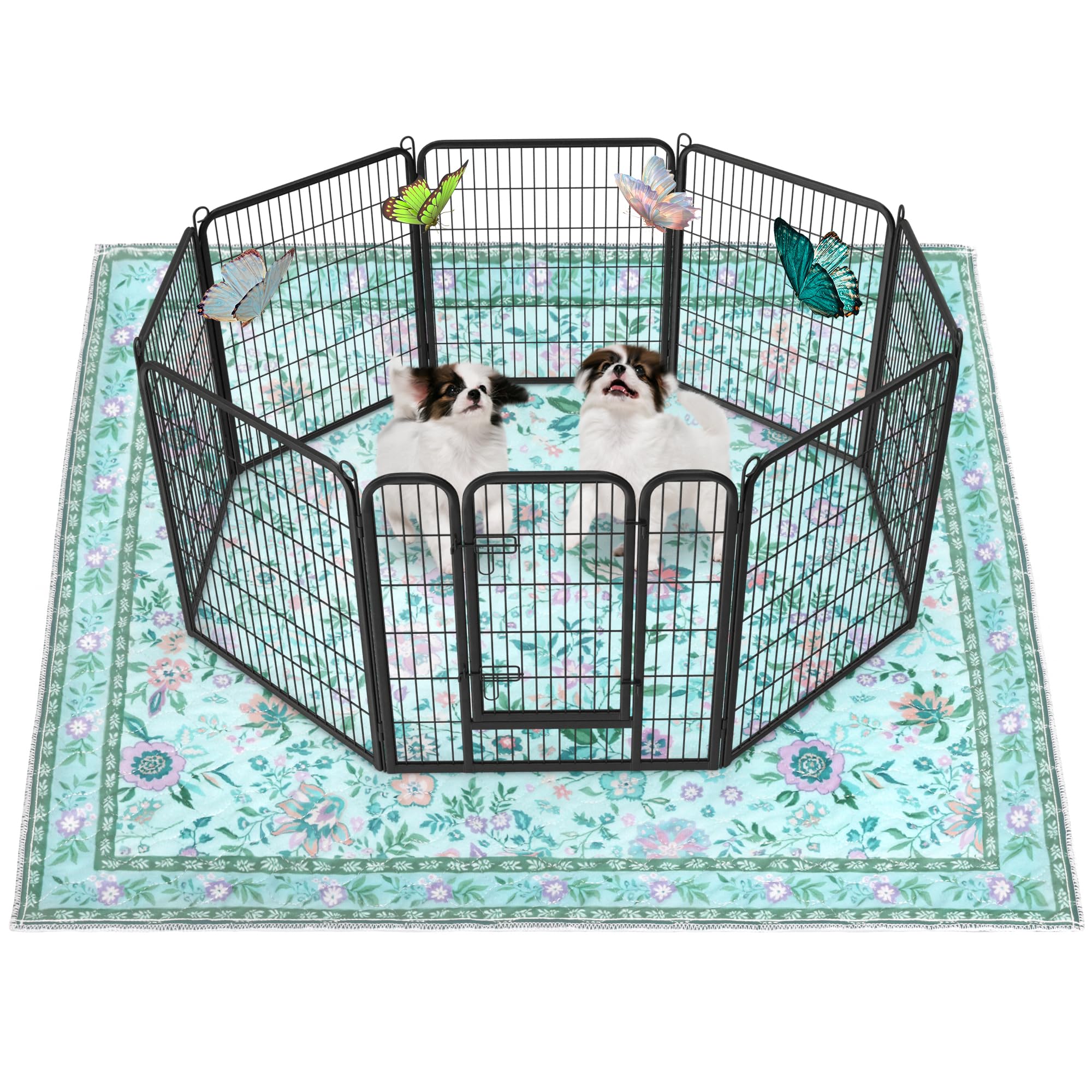 Baodan washable pee pad with non-slip base protects floors during training.