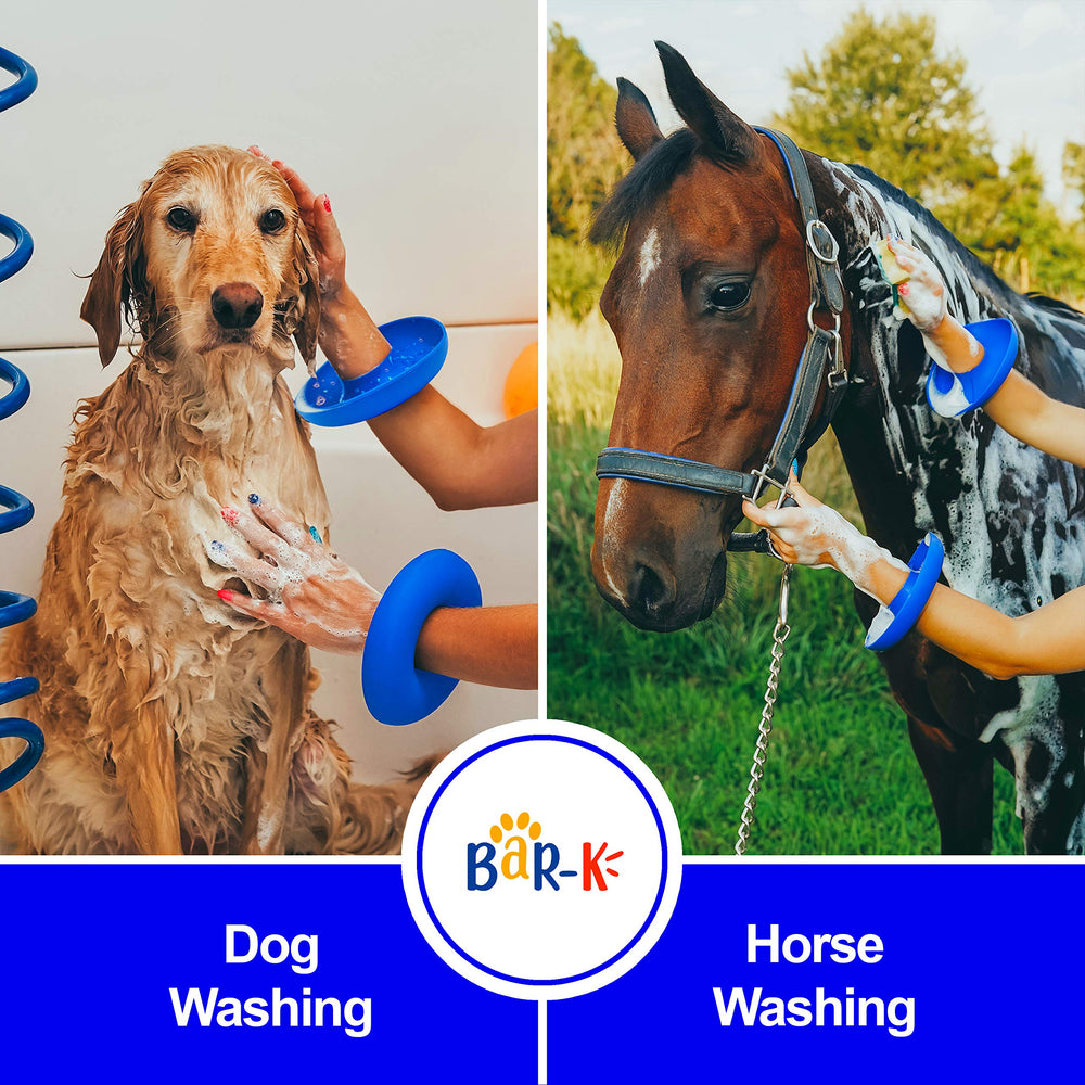BaR-K Drip Catcher Cuffs help with baby baths and dishwashing at home.