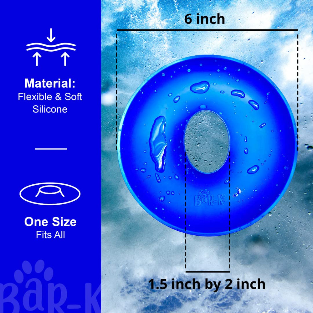 BaR-K Drip Catcher Cuffs feature flexible silicone for a snug, watertight seal.