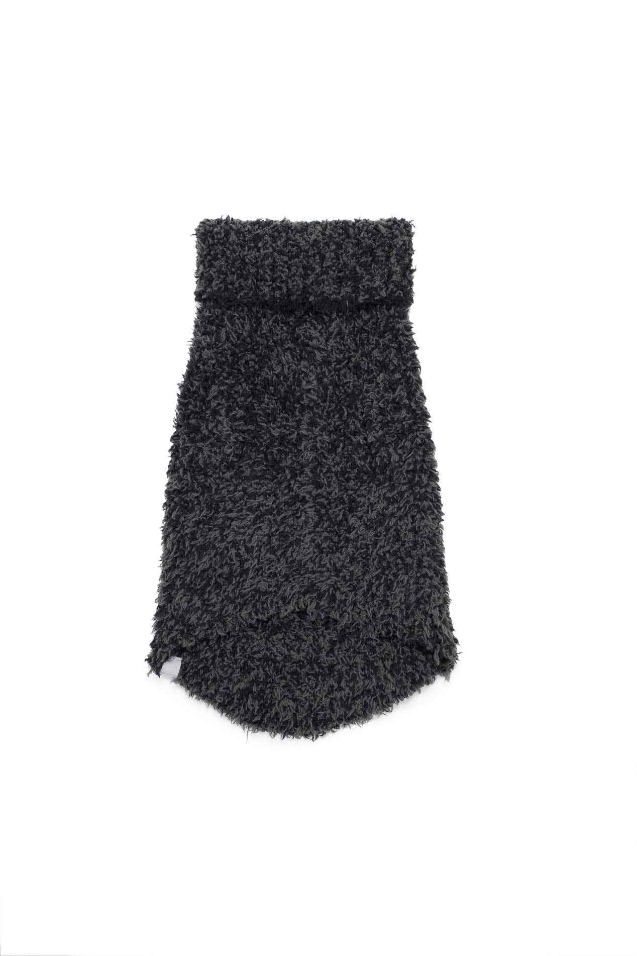 Barefoot Dreams CozyChic Ribbed Pet Sweater knit detail highlights soft, luxurious texture.