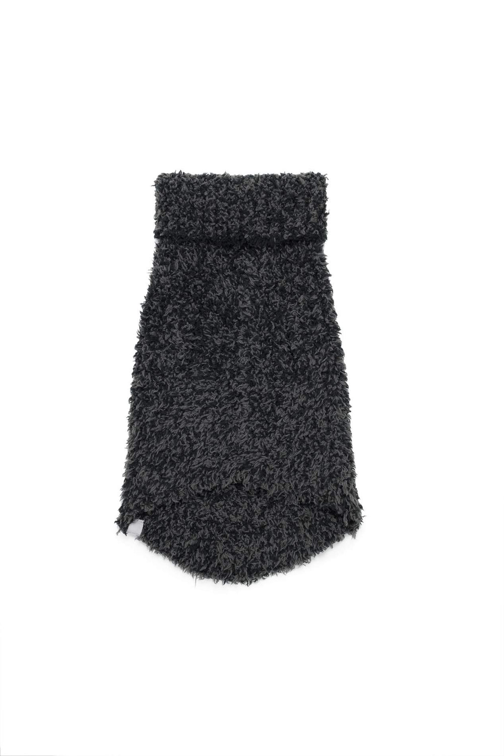 Barefoot Dreams CozyChic Ribbed Pet Sweater knit detail highlights soft, luxurious texture.