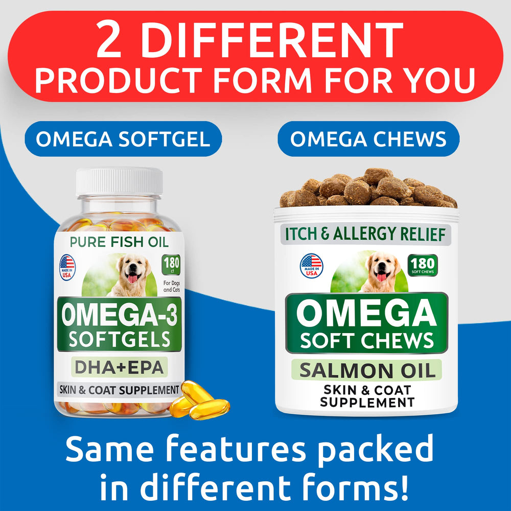 BARK&SPARK Omega-3 for all breeds and life stages.