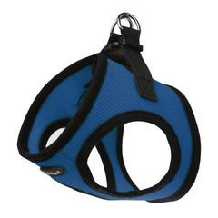 Bark Appeal blue step-in harness for small-medium pets with secure daily-walk fit.