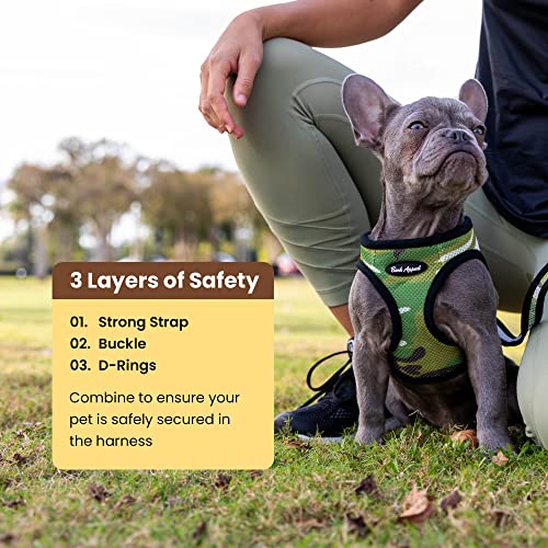 Bark Appeal Pink Camo Harness sizing guide xxl for proper fit