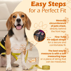 Bark Appeal pink plaid harness adjustable fit for growing dogs.