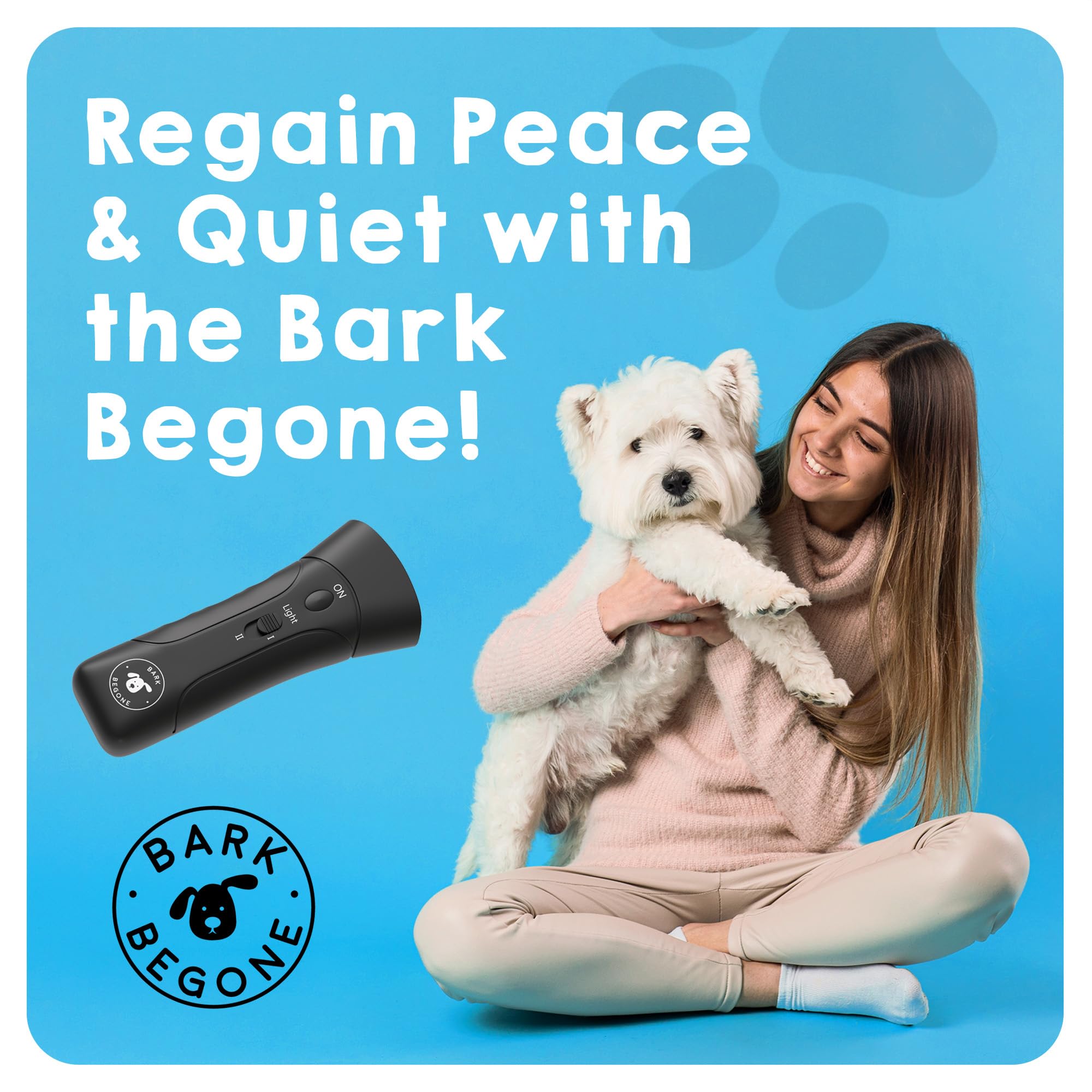 Bark Begone lightweight, durable body emphasizes portability for on-the-go corrections.
