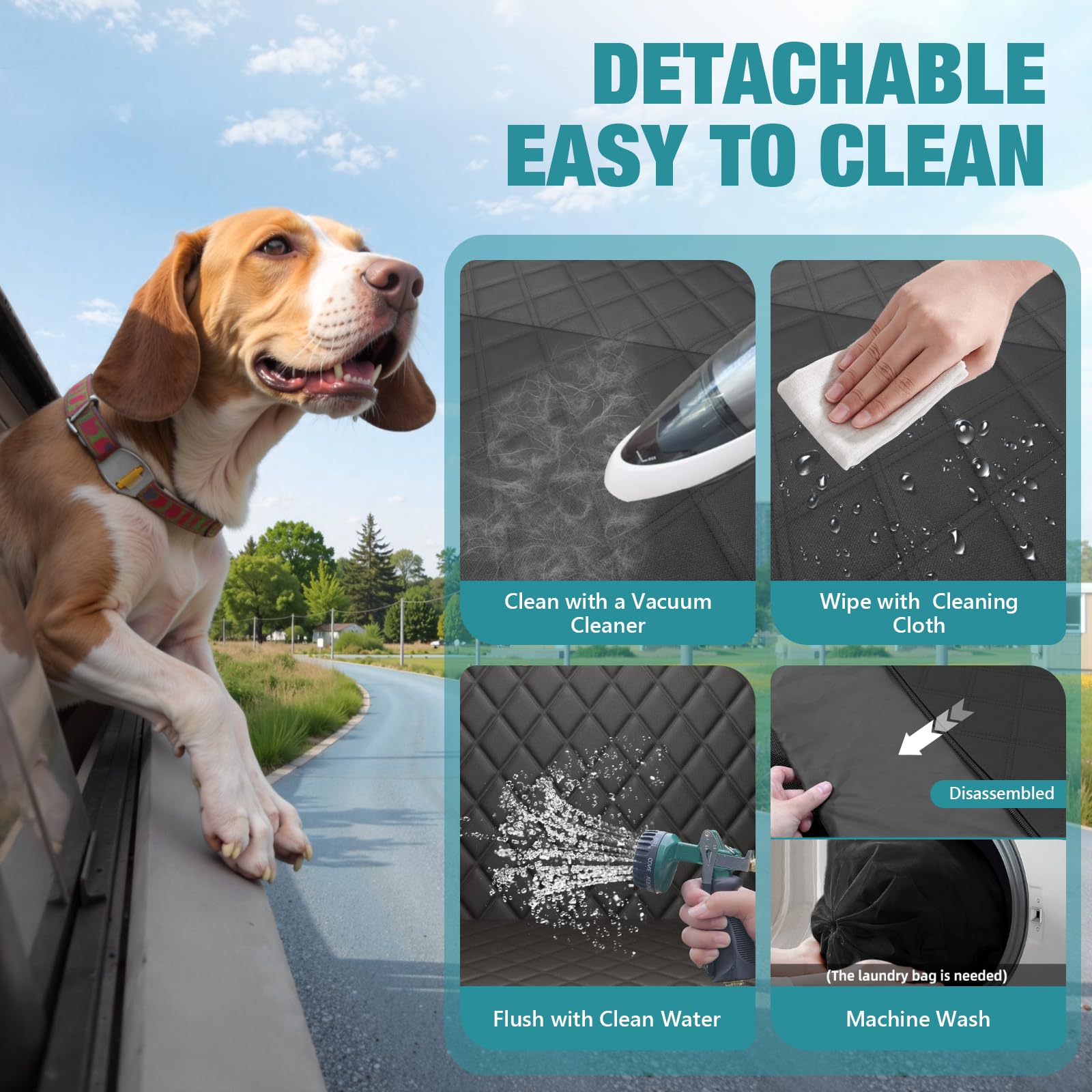 Bark Lover carrying bag included for convenient travel storage
