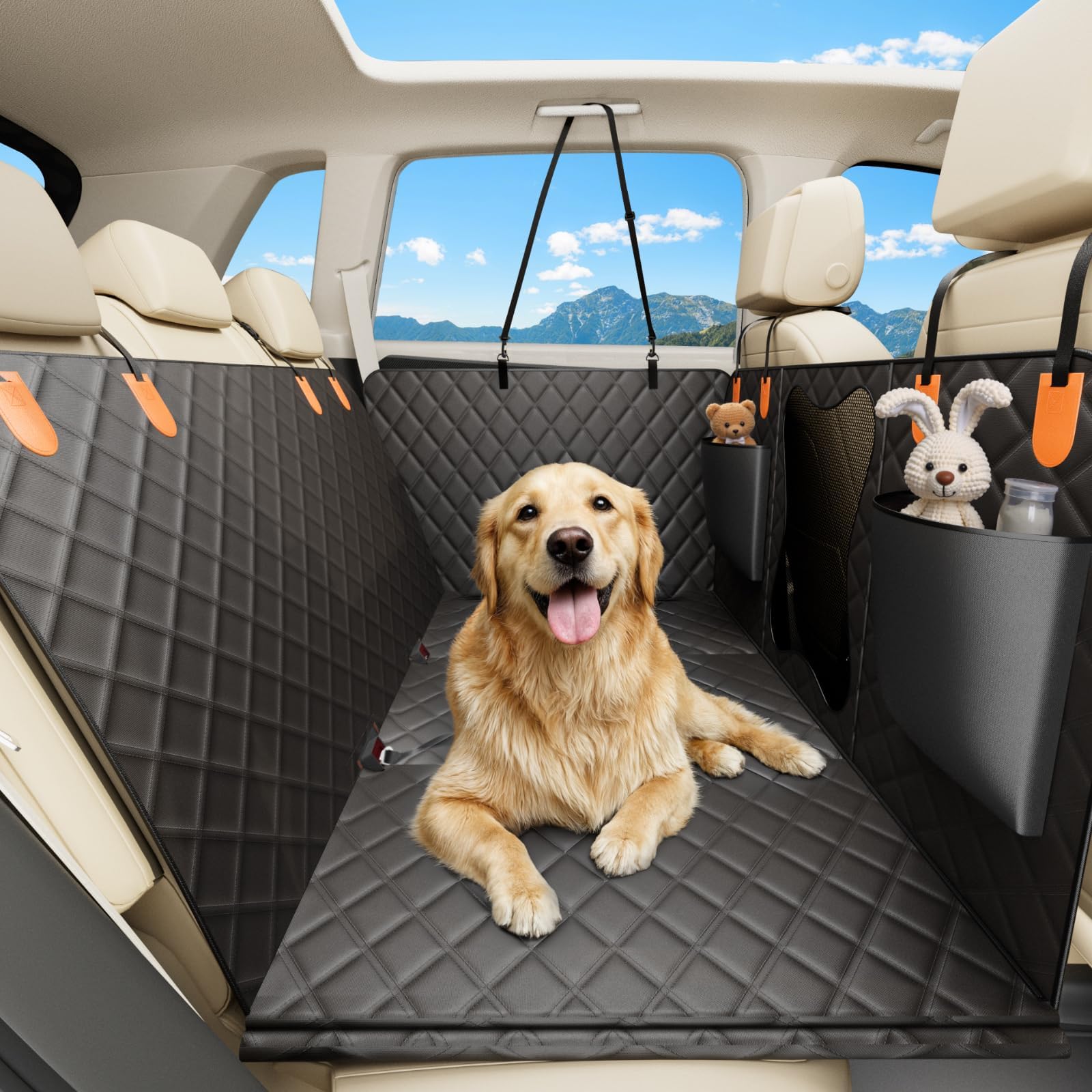 Bark Lover machine washable fabric simplifies cleanup after trips