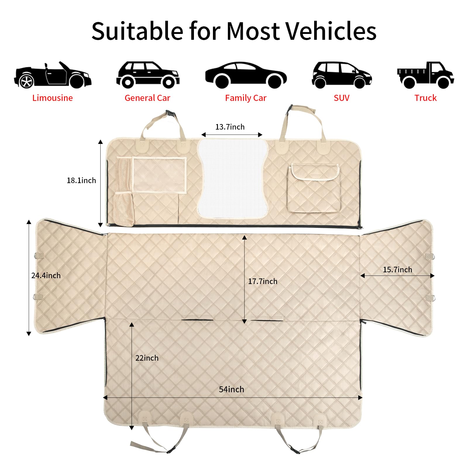 Bark Lover pet travel comfort ensures relaxed rides with dogs.