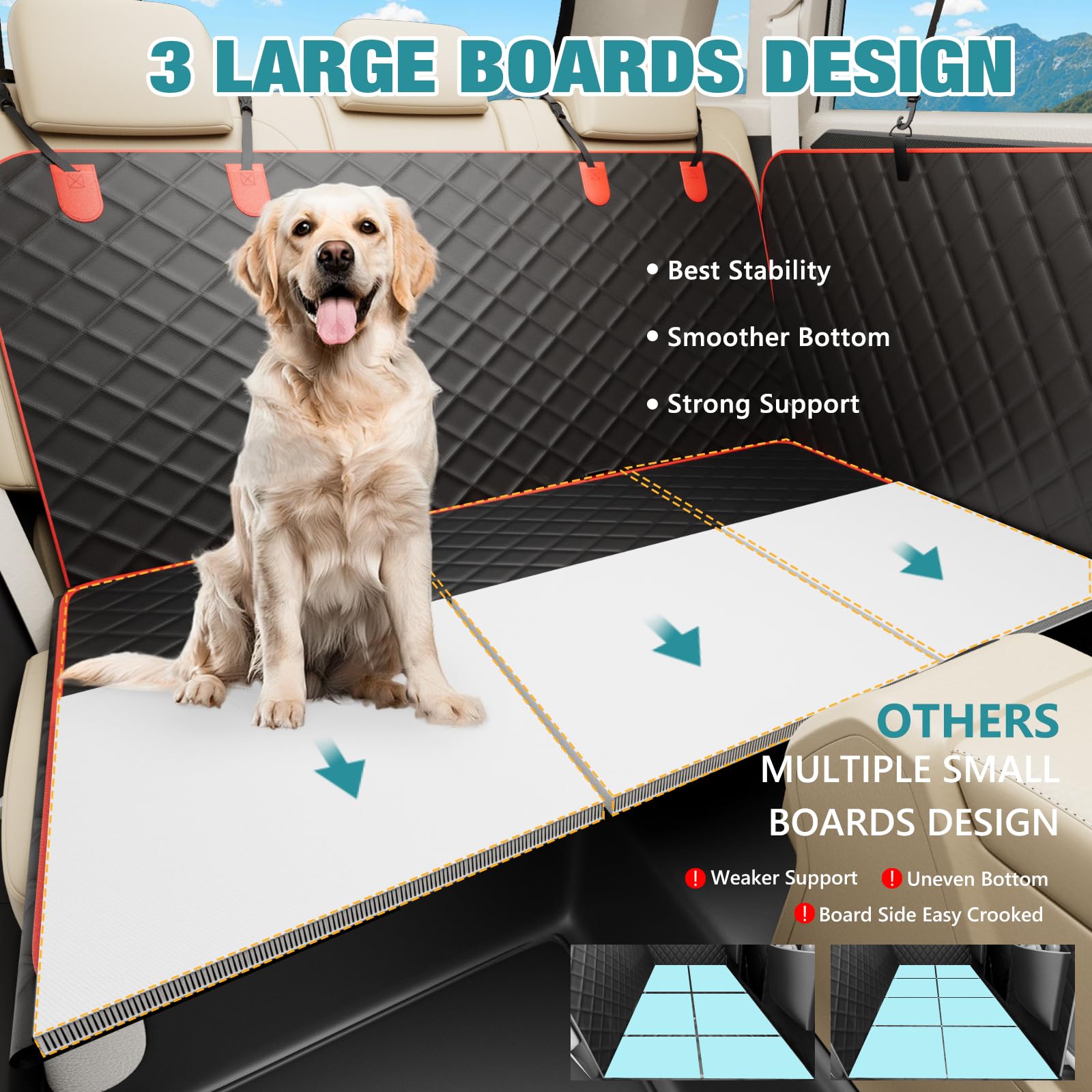 Bark Lover scratchproof design guards against claws and pet hair