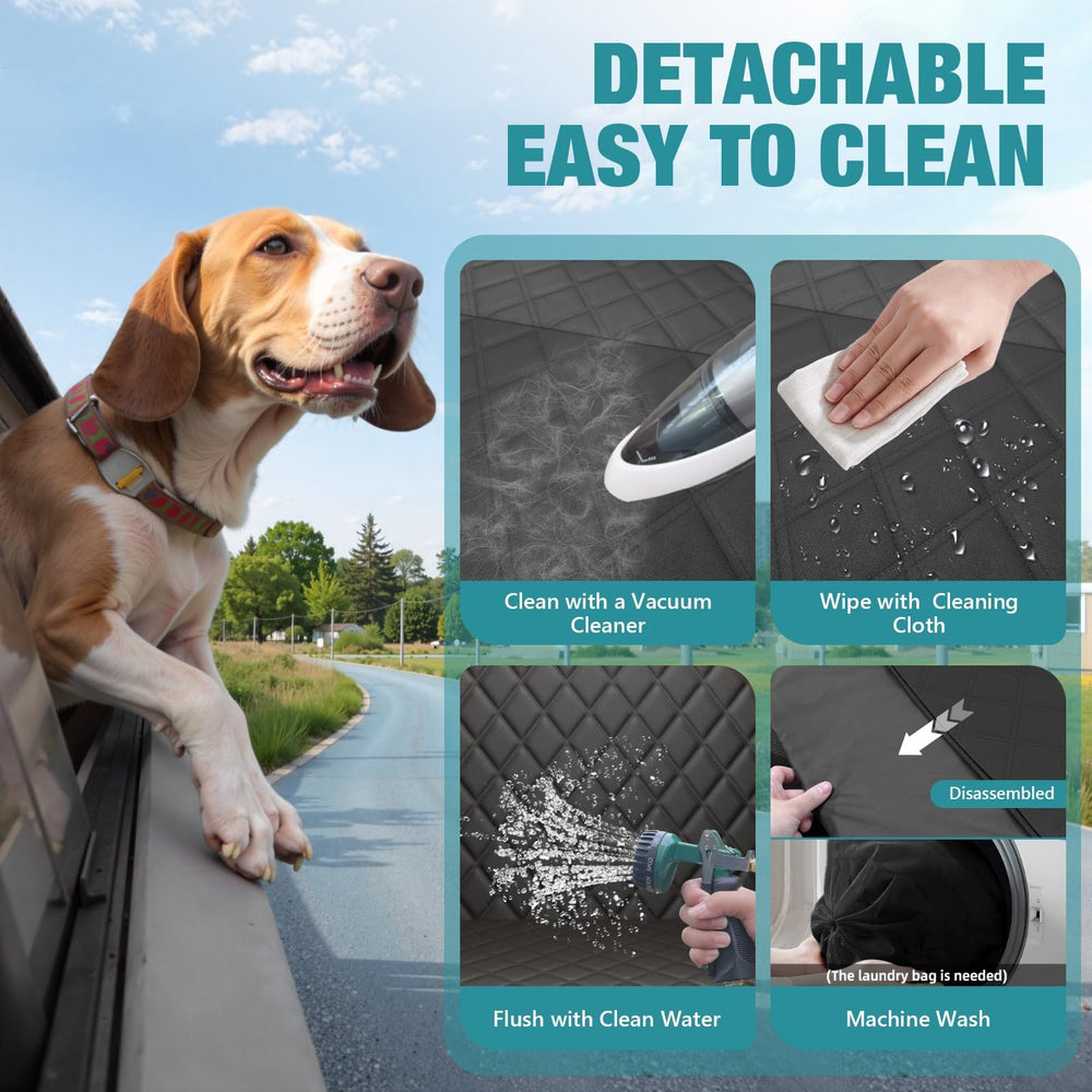 Bark Lover seat anchors illustrate secure integration for stability
