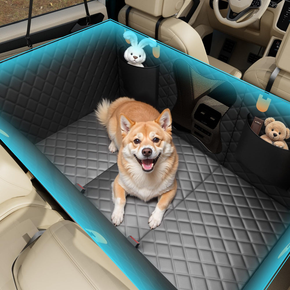 Bark Lover seven-layer padding delivering soft, breathable support on travels
