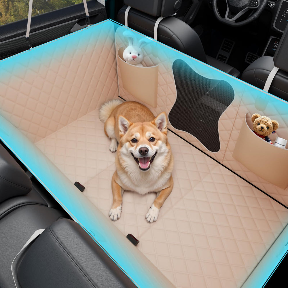 Bark Lover waterproof Oxford fabric close-up highlights spill protection.