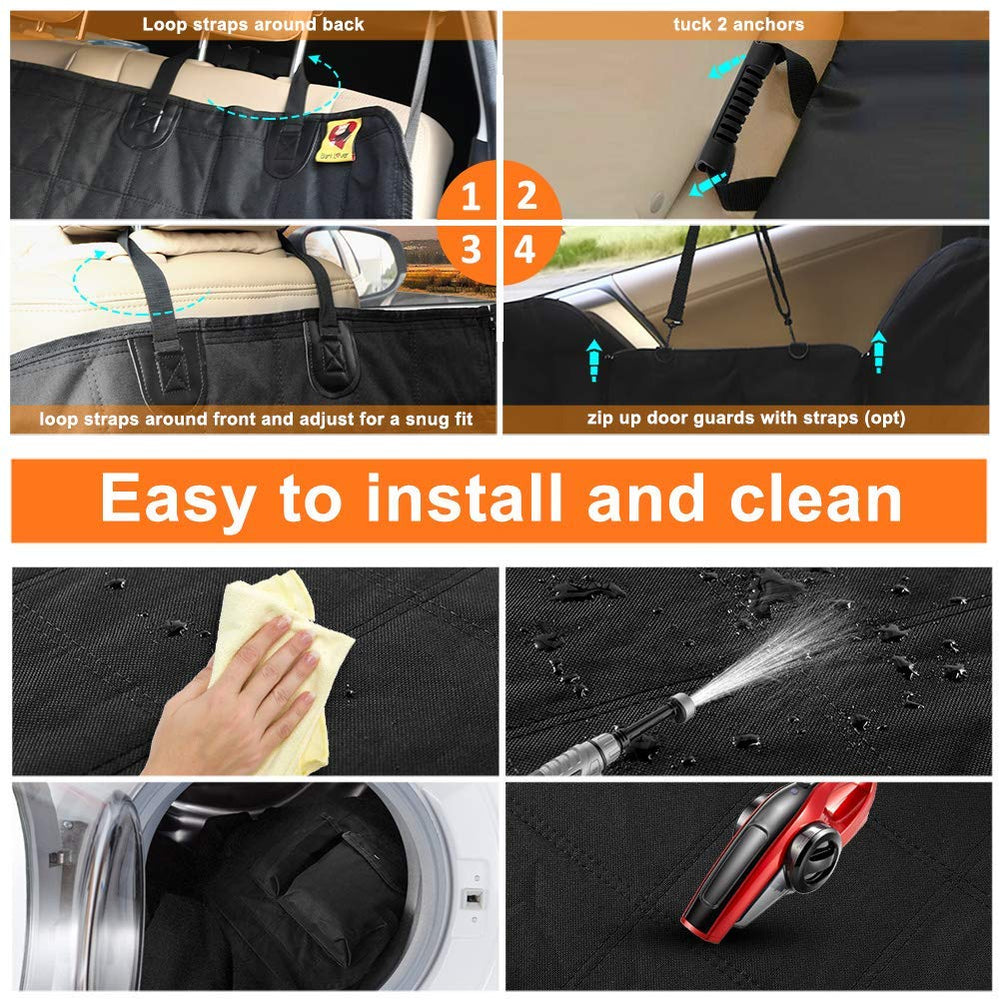 Bark Lover XL waterproof lining keeps interiors clean after rainy walks