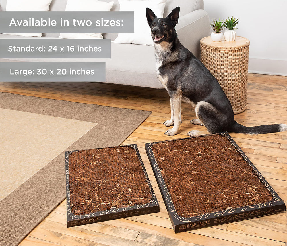 Bark Potty long-lasting-use image showcases monthly replacement potential and cost savings